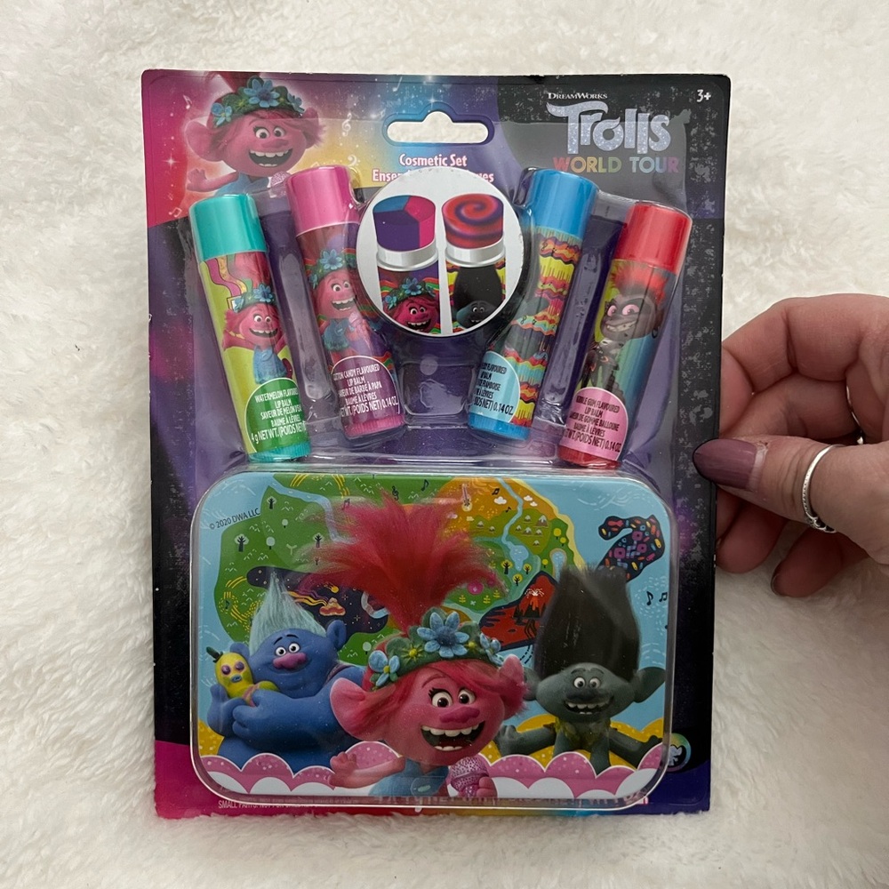 Trolls lip balm set